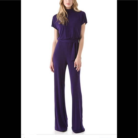 Rachel Zoe Naomi Dolman Jumpsuit Royal purple - Picture 1 of 11